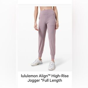 Lululemon Align High-Rise Joggers Full Length